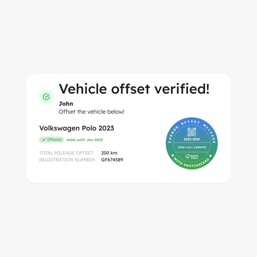 Vehicle Emissions Calculator Offset Fleet Emissions S2Z